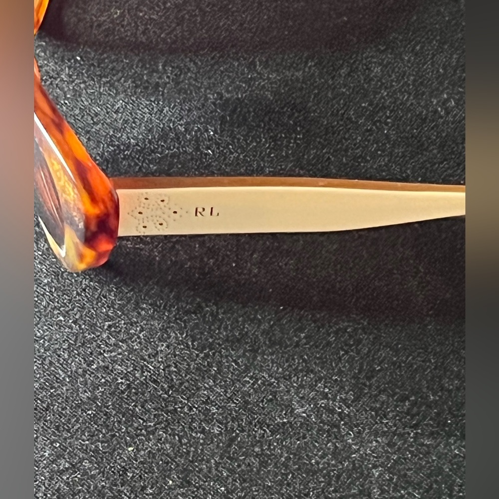 Brown, tan and cream Ralph Lauren sunglasses - Picture 2 of 4